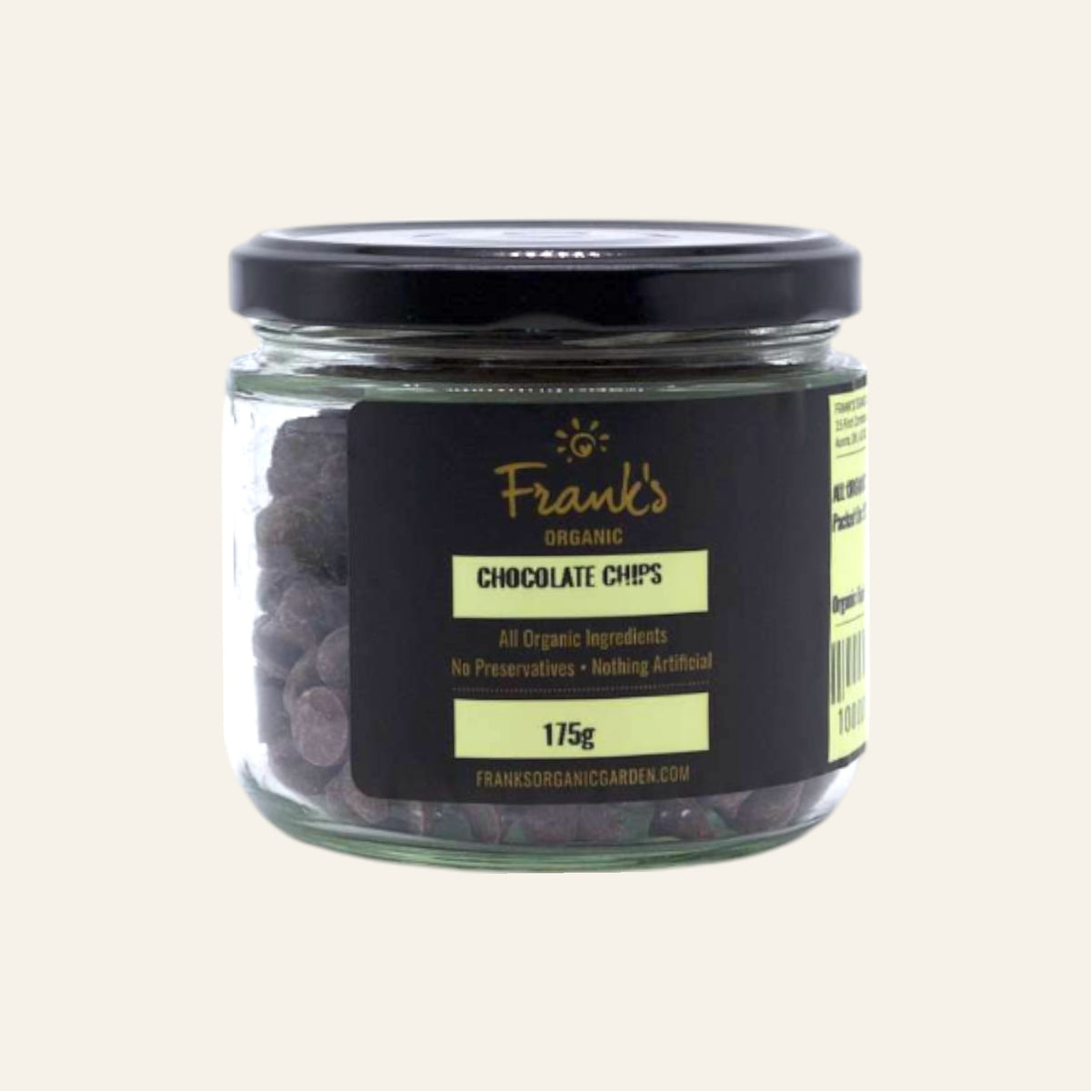 Frank’s Organic Chocolate Chips 175g