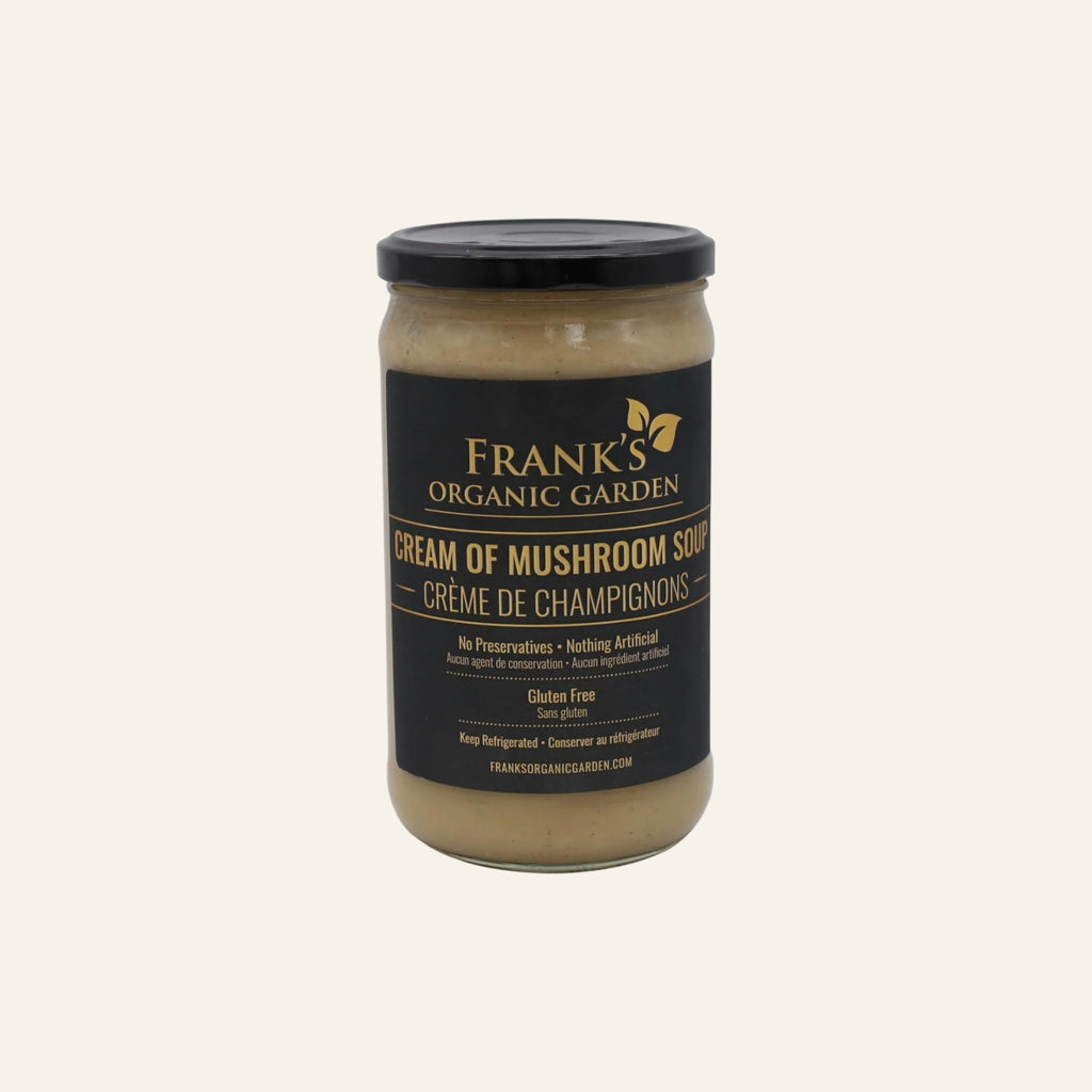 Frank's Organic Cream of Mushroom Soup 710mL