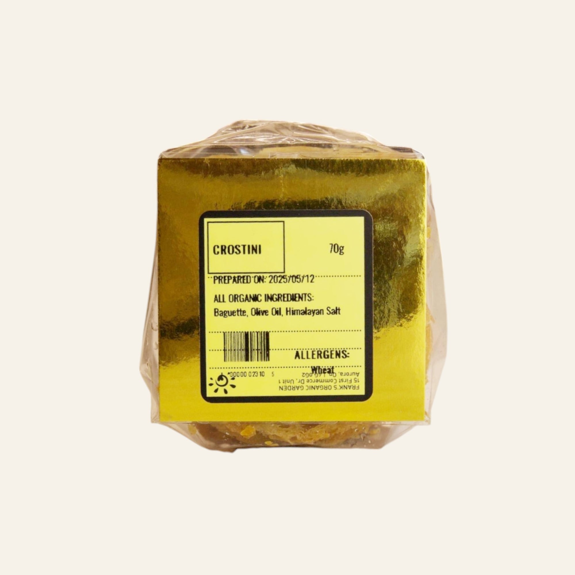 Frank's Organic Crostinis 70g