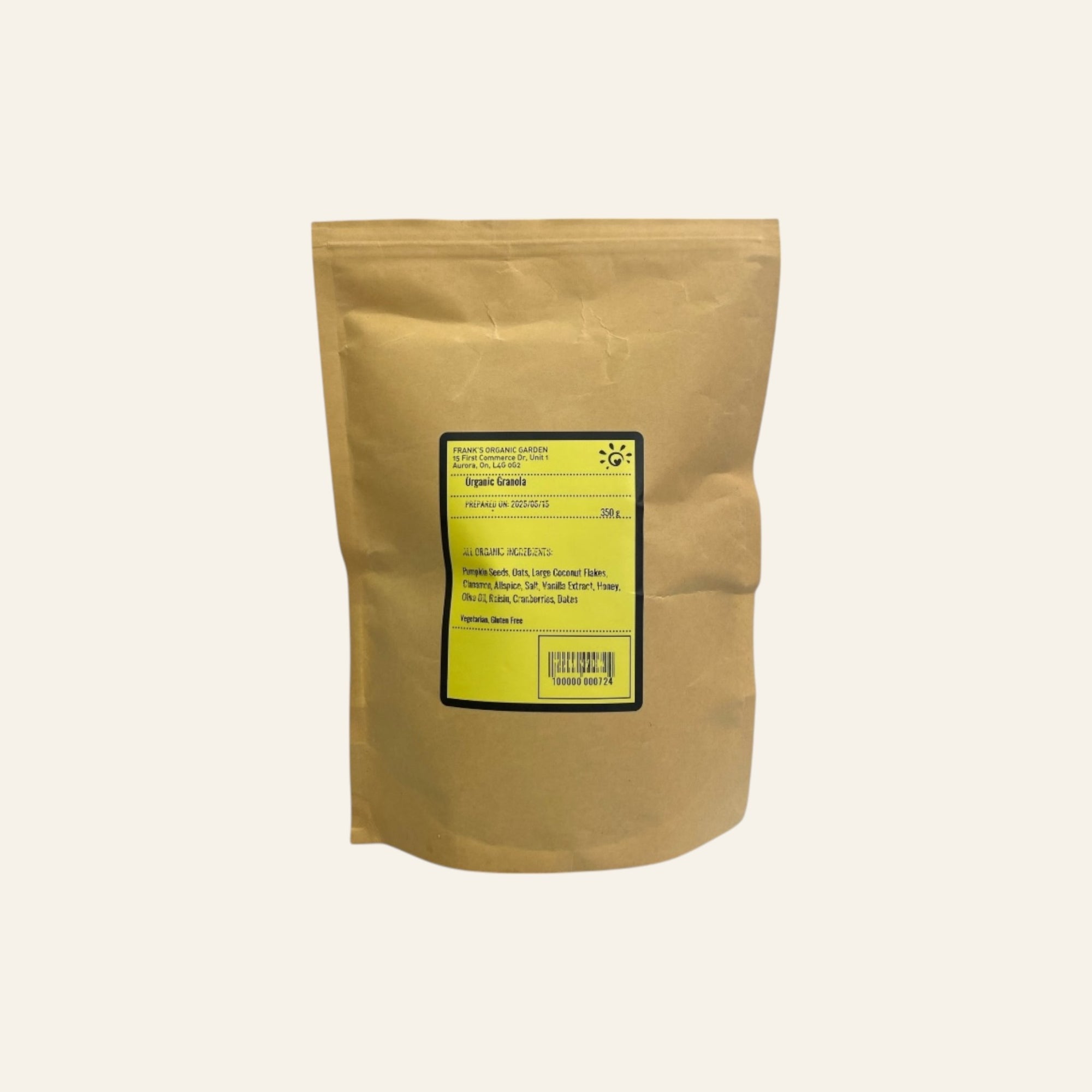 Frank's Organic Granola 350g