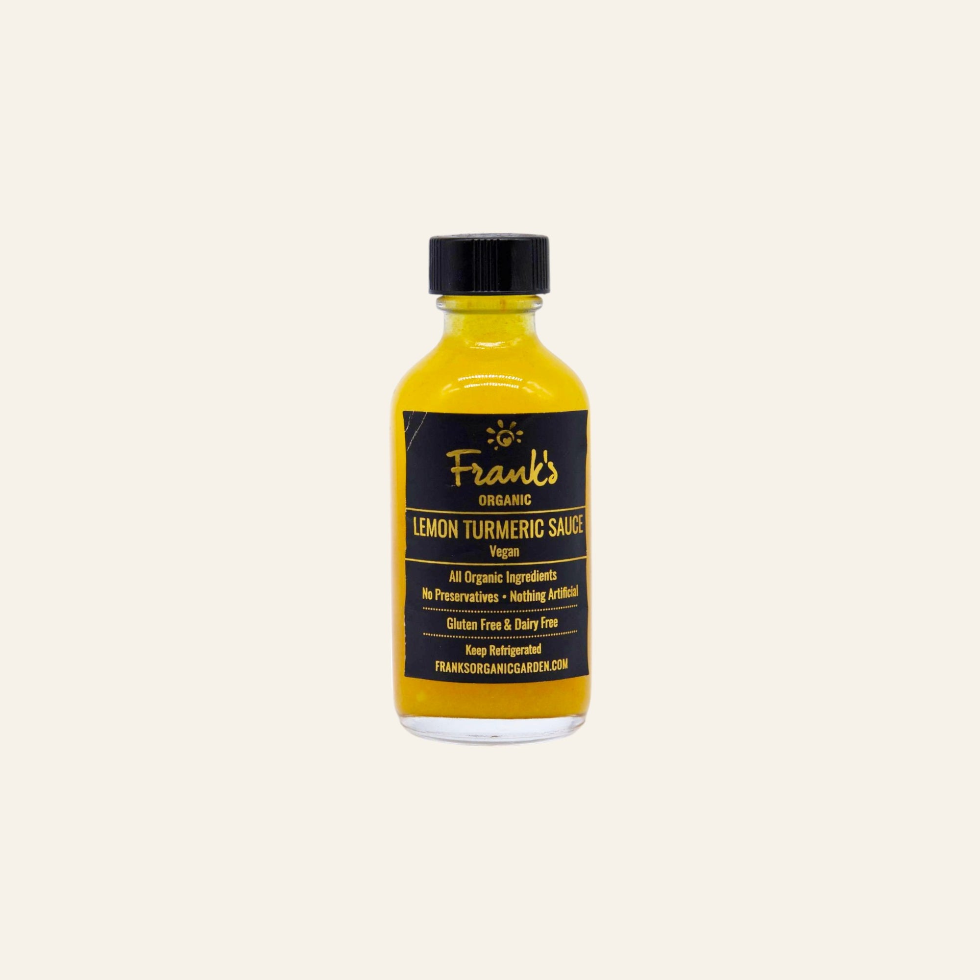 Frank's Organic Lemon Turmeric Sauce 60mL