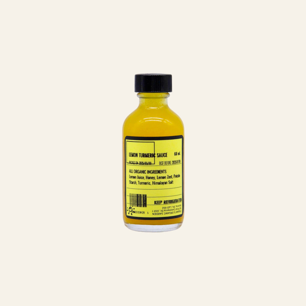 Frank's Organic Lemon Turmeric Sauce 60mL