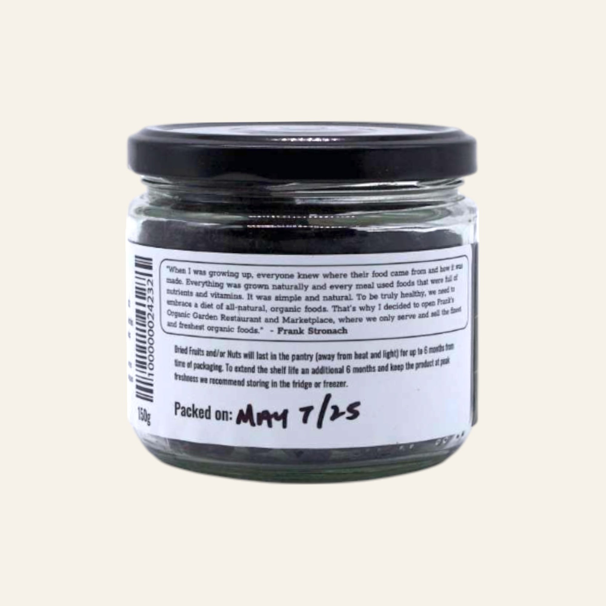 Frank’s Organic Pitted Bing Cherries 150g