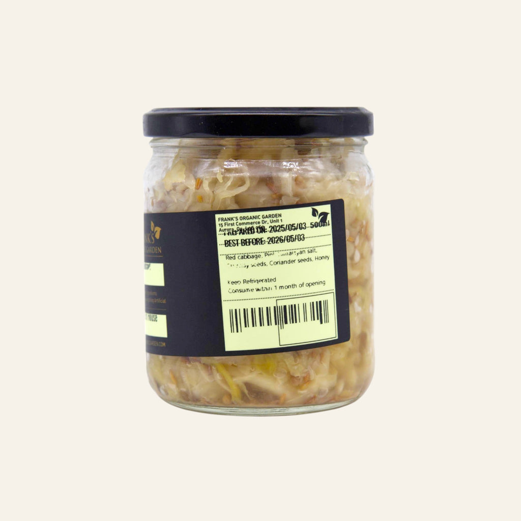 Frank's Organic Housemade Sauerkraut 500mL