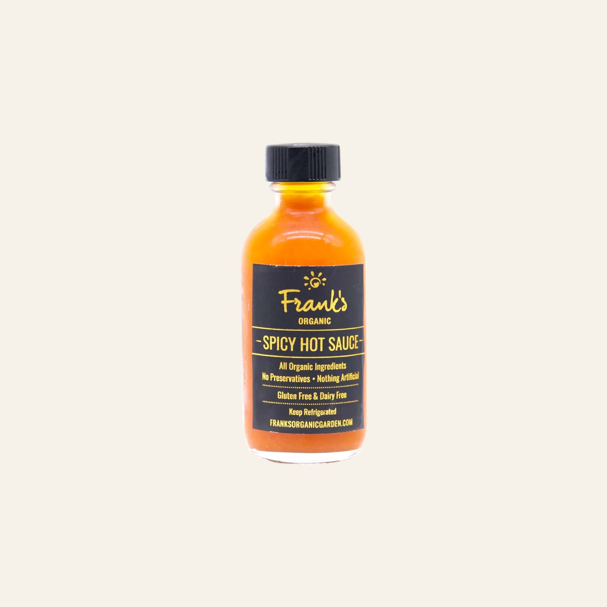 Frank's Organic Spicy Hot Sauce 60mL
