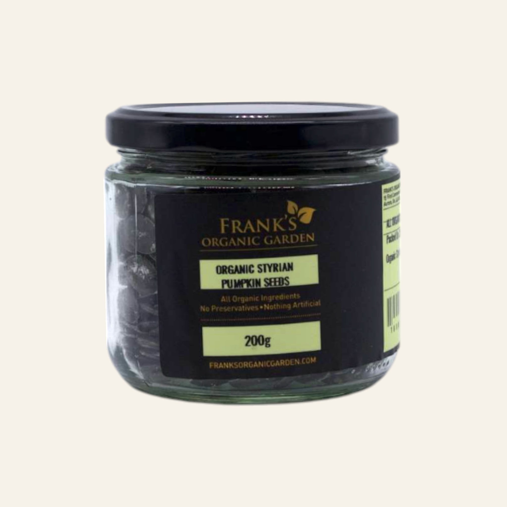Frank’s Organic Styrian Pumpkin Seeds 200g