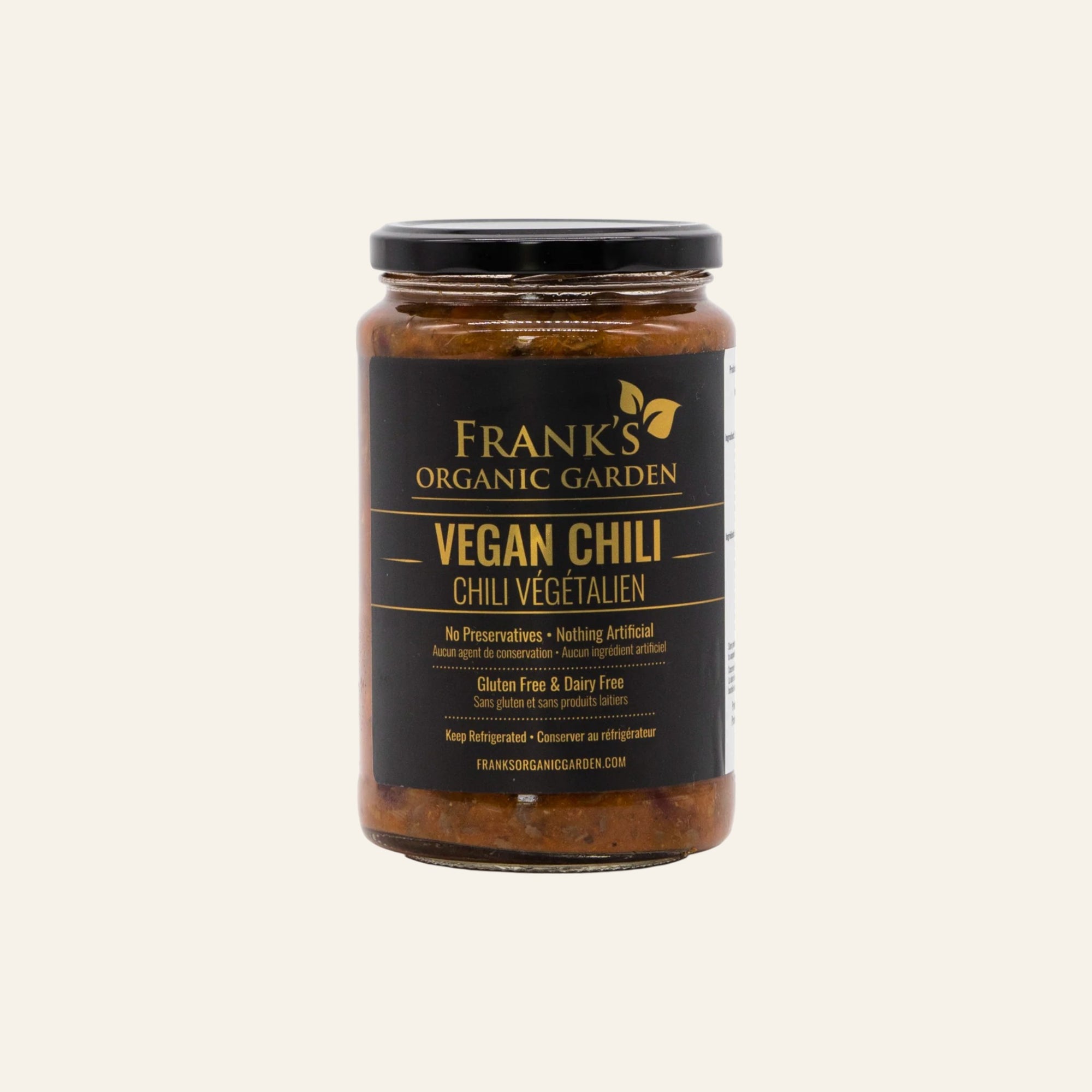 Frank's Organic Vegan Chili 710mL