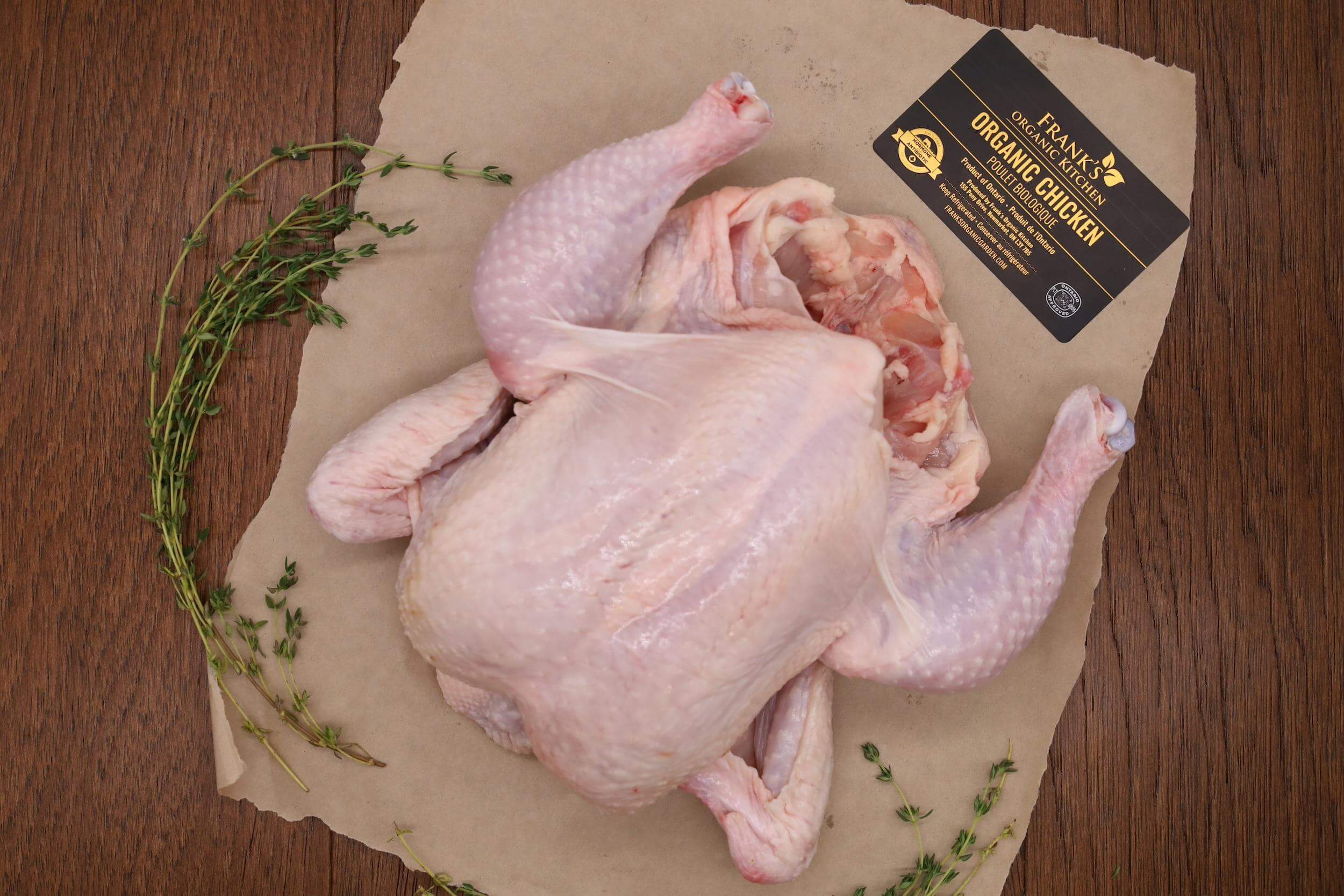 Organic Whole Chicken ~2kg