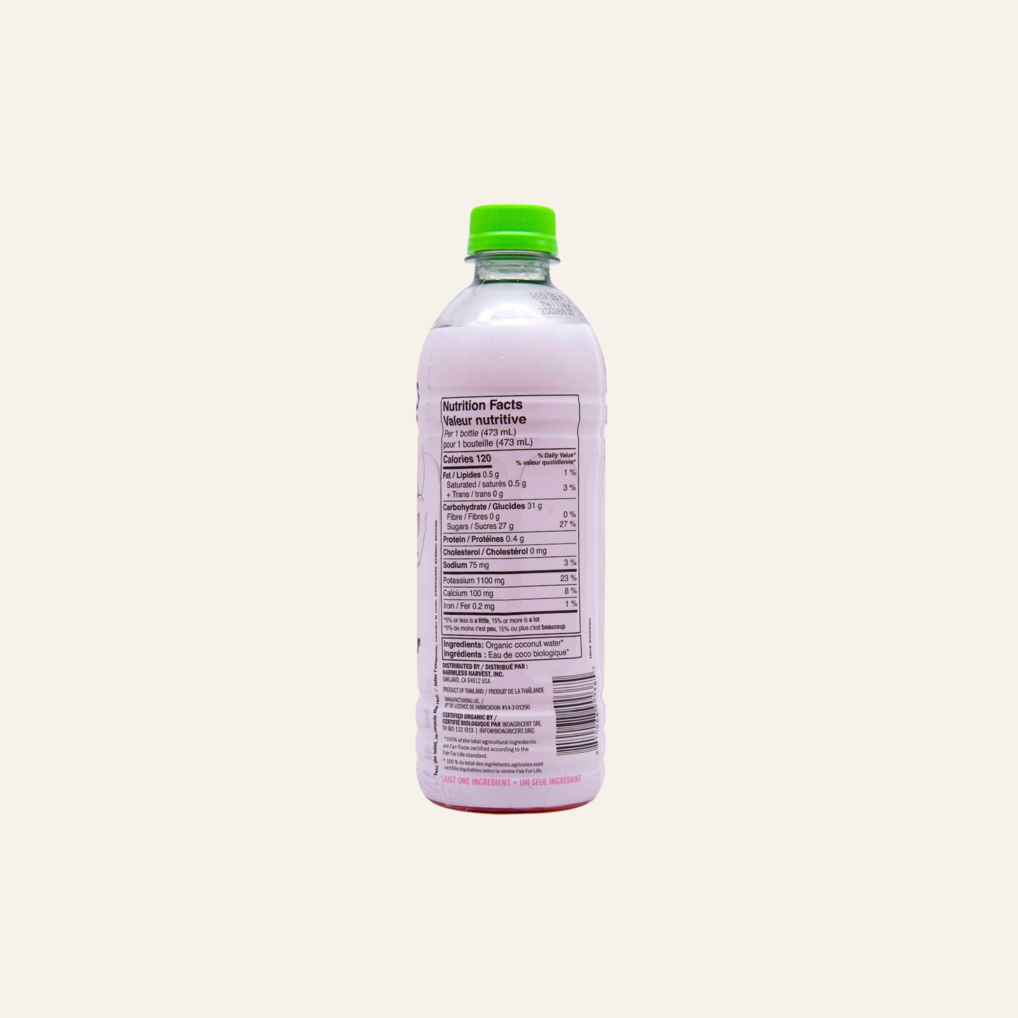Harmless Harvest Organic Coconut Water 473ml