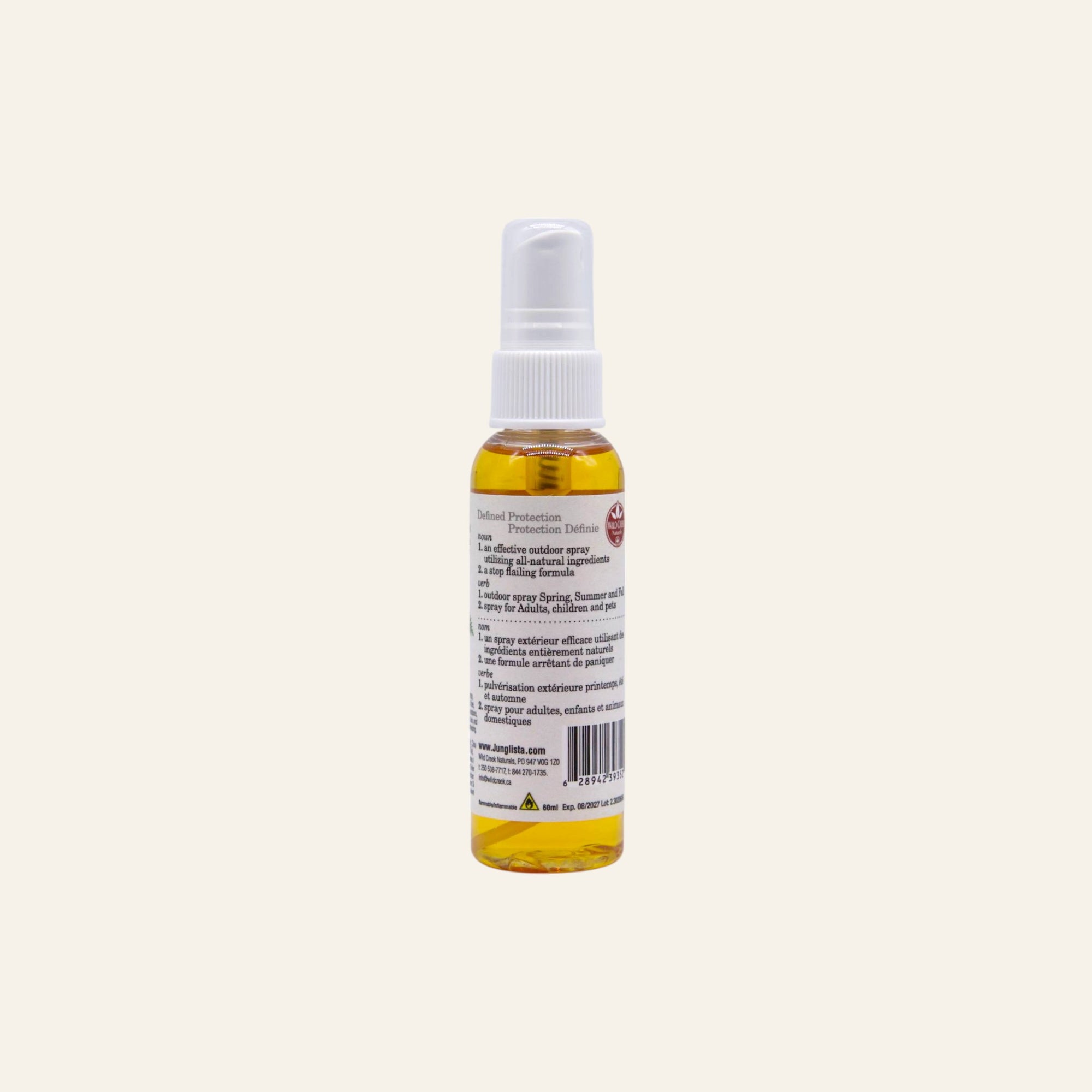 Junglista Natural Insect Deterrent 60 ml