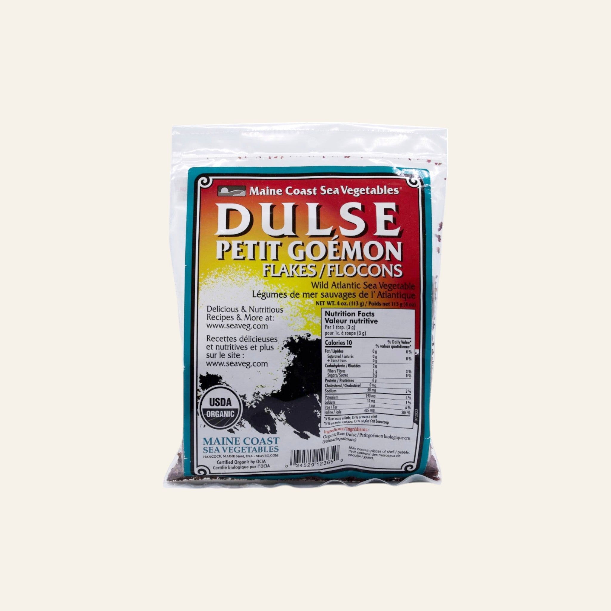Maine Coast Sea Vegetables Organic Dulse Flakes 113g