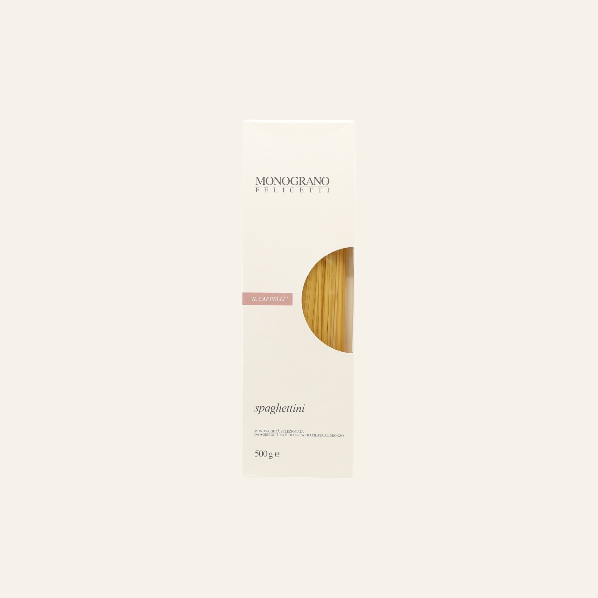 Monograno Organic Il Cappelli Spaghettini 500g
