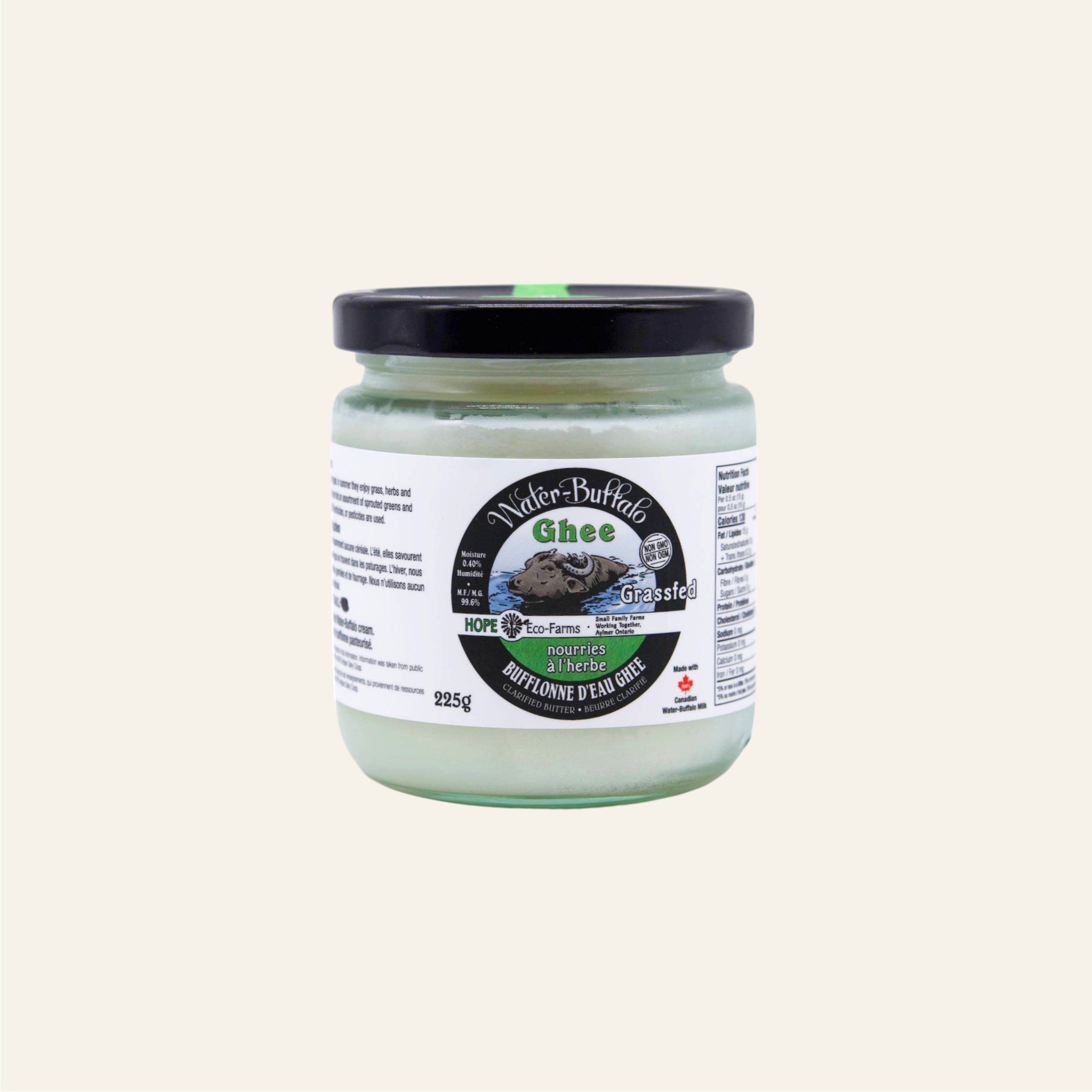 Nature Buffalo Grass Fed Ghee 225g