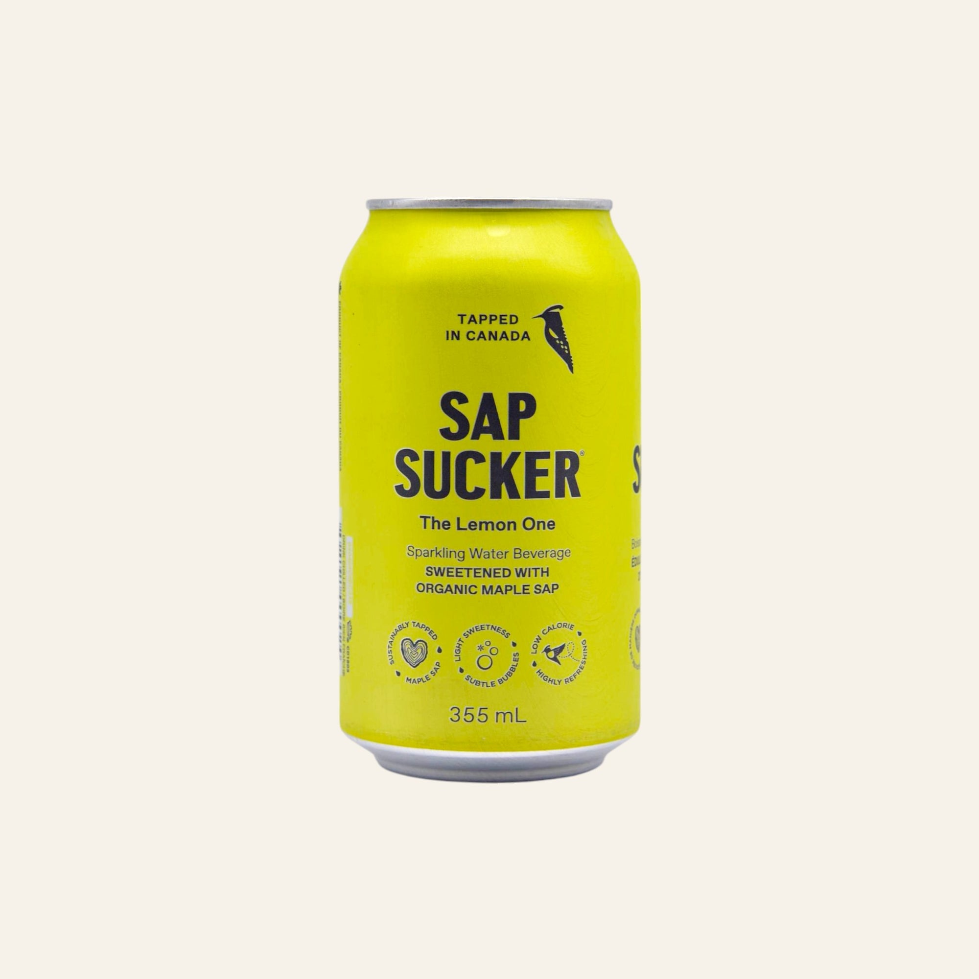 Sapsucker Organic Lemon Water 355mL