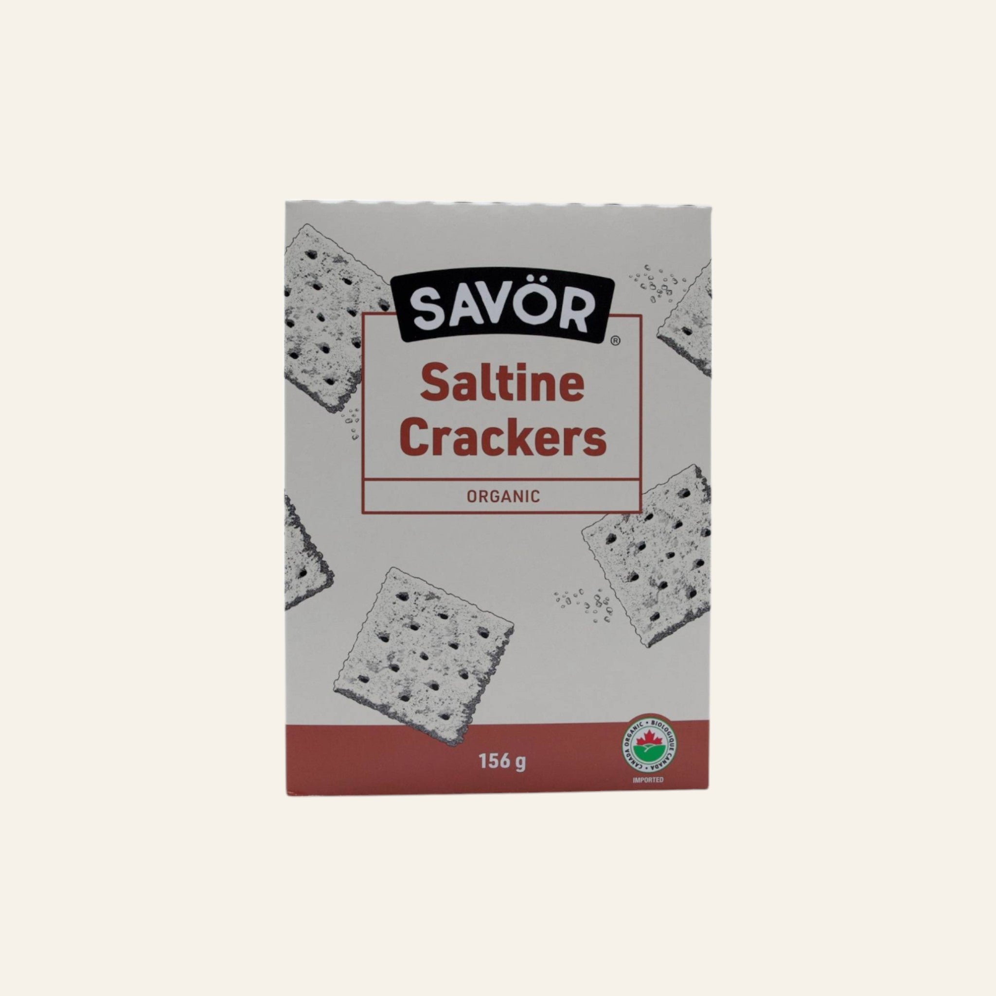 Savör Organic Saltine Crackers 156g