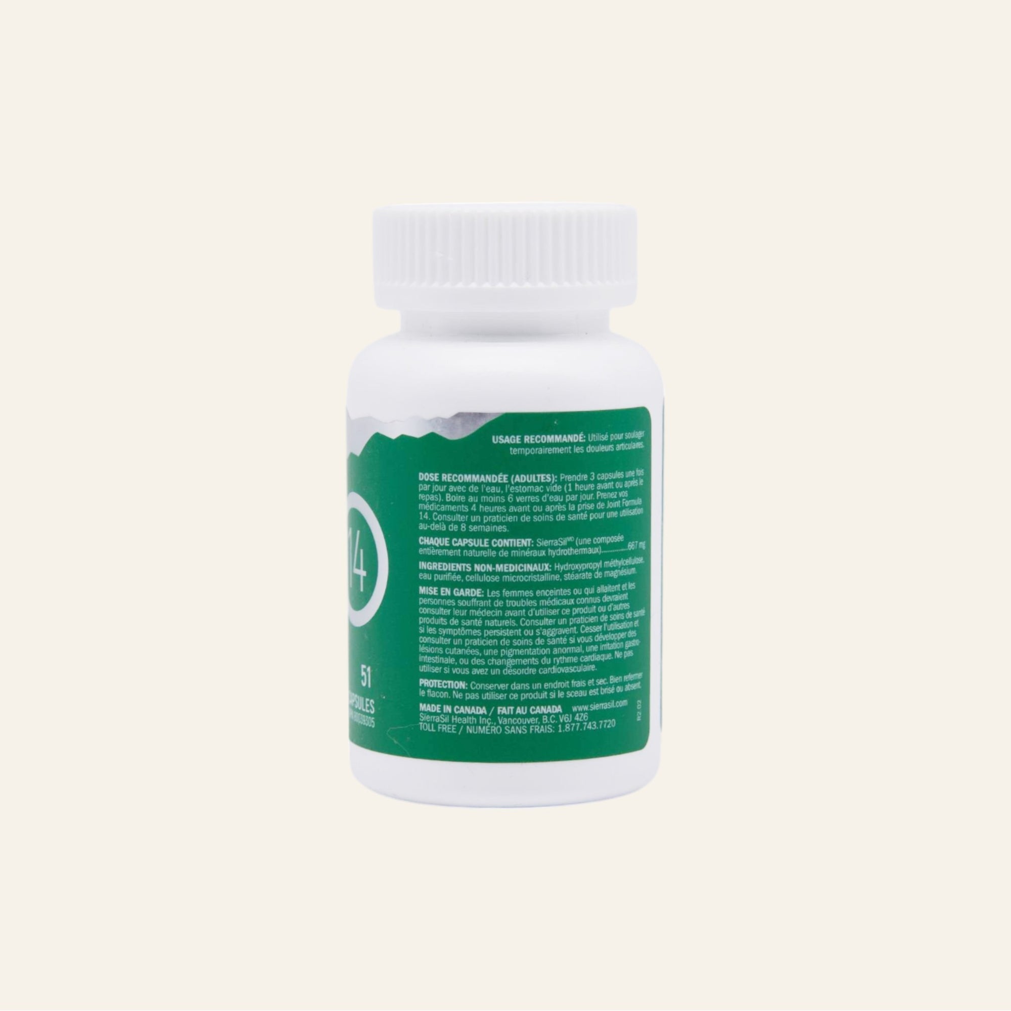SierraSil Joint Formula 14 - 51 Capsules